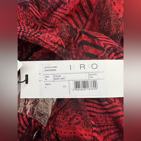 IRO prime ruffled Georgette mini dress - Picture 6 of 14